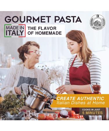 Morelli High Fiber Mafaldine & Reginette Pasta Duo from Italy - 8.8oz (Pack of 2) - Buy Online on GoSupps.com