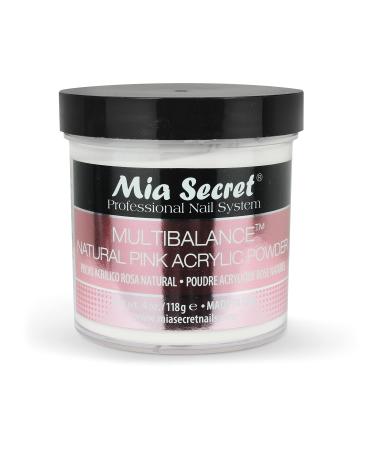 Mia Secret Acrylic Powder Multi Balance Natural Pink - 4 Oz - Buy Online on GoSupps.com