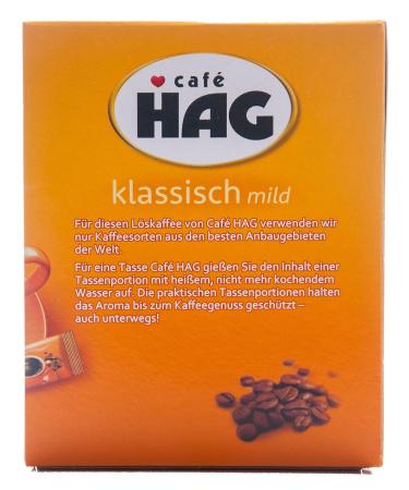 Kaffee Hag Cup Portions - 25x1.8g Pack | International Shipping Available - Buy Online on GoSupps.com