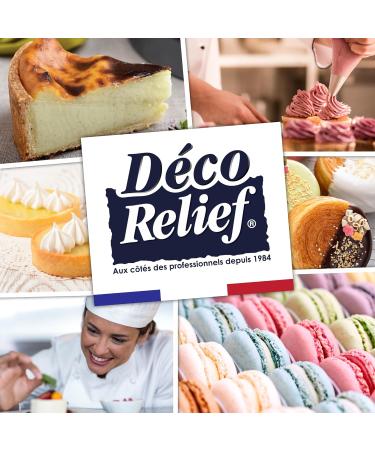 D co Relief - Purple Liquid Flavor 125ml - Pastry & Yogurt Maker Food Flavor - For Cakes Pastries Yogurts - Concentrated - Buy Online on GoSupps.com