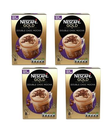 4 X NESCAFE Gold Mix Coffee Boxes Fresh Stock (Double Chocolate Mocha)