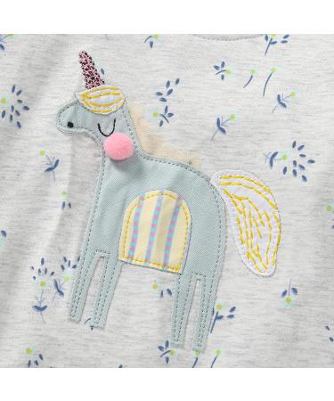 Girls Unicorn Sweatshirt - Cotton Long Sleeve Pullover for Kids 5-6 Years - Buy Online on GoSupps.com