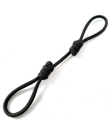 Archery Finger Sling Adjustable for Barebow Recurve Longbow Traditional Archery Finger Sling Black