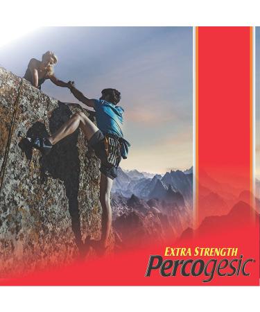 Percogesic Extra Strength Pain Reliever Tablets - Aspirin-Free Dual Action Relief - Fever Reducer & Antihistamine - 60 Count - Buy Online on GoSupps.com