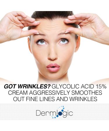 15% Glycolic Cream: Natural Anti-Aging Exfoliator for Smooth, Youthful Skin - A.H.A & Green Tea Moisturizer for Face & Body - Buy Online on GoSupps.com