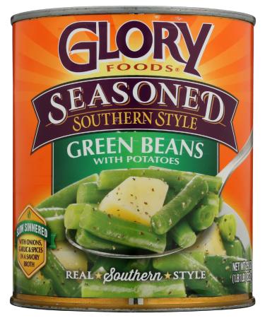 Glory Foods Seasoned Bean String & Potatoes, 27 oz