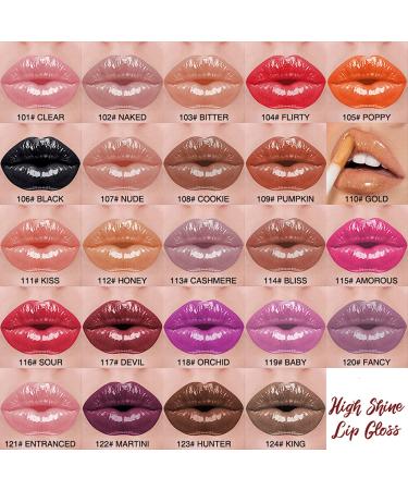 MAEPEOR Black Glossy Lip Gloss - Nourishing Plumping Formula for Luscious Non-Sticky High-Shine Finish - Buy Online on GoSupps.com