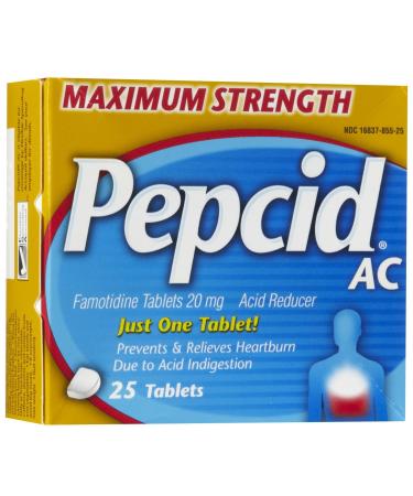 Pepcid AC Maximum Strength Tablets-25 Count