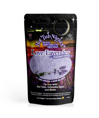 Hot Tub Nights (Love Lavender Aromatherapy Crystals Vegan (500g)
