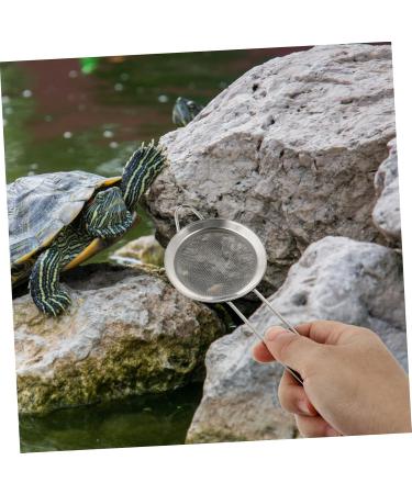 BESPORTBLE 4 Pcs Reptile Sand Shovel Filtering Sand Shovel Sand Filtering Mesh Reptichip Silver Barbed Wire 20X7X3CMx2pcs Silverx2pcs - Buy Online on GoSupps.com