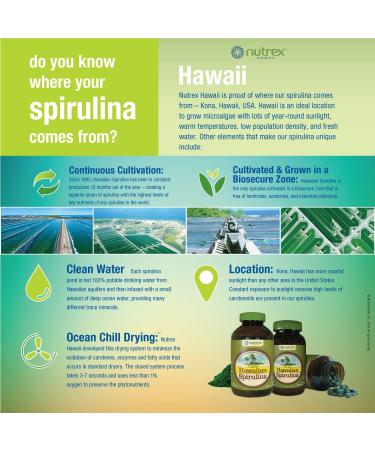 Nutritional Boost: Nutrex Hawaii Hawaiian Spirulina Protein Shake - Natural Vanilla 12.8 oz - Buy Online on GoSupps.com