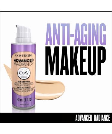 COVERGIRL Advanced Radiance Age Defying Foundation - Medium Light 1oz - Buy Online on GoSupps.com