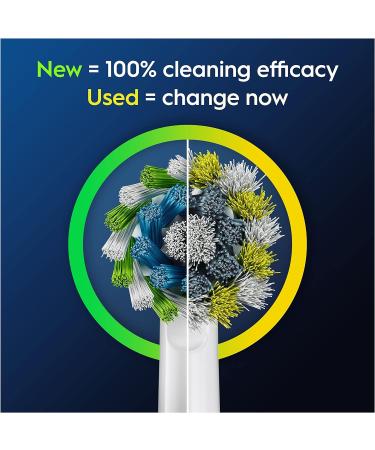 Oral-B Smart 7 7000N Blue Electric Rechargeable Toothbrush and Oral-B Cross Action 4ct + Refills - Buy Online on GoSupps.com