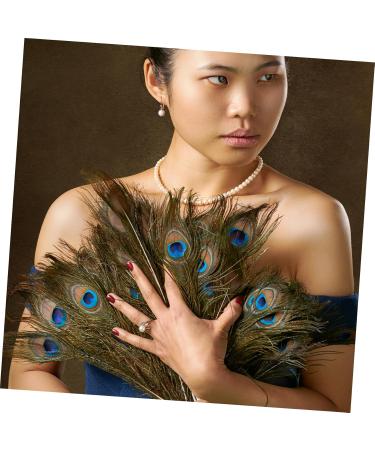 Lurrose 50pcs Peacock Tail Eye s Peacock s Peacock Tail s Peacock Eye s Crafts Natural - Buy Online on GoSupps.com