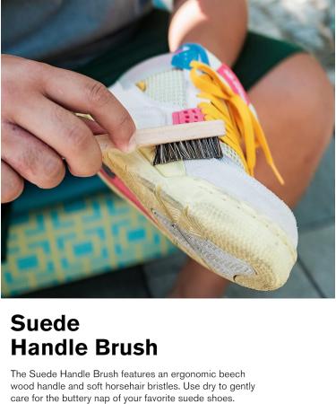 Jason Markk Suede Cleaning Kit - Horsehair Bristle Brush - Shoe Stain Eraser - Suede and Nubuck Cleaner - Dry Cleans Fabric and Dirty Midsoles - Effectively Removes Stubborn Dirt from Footwear - Buy Online on GoSupps.com