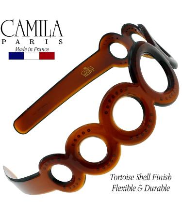 Camila Paris MP307 French Headband for Women - Strong Hold Grip, Flexible & Durable - Made in France with Cellulose - Buy Online on GoSupps.com