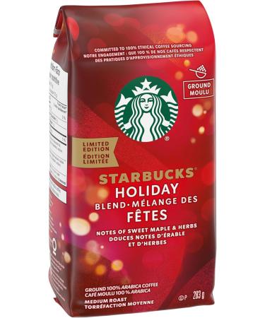 Starbucks Holiday Blend Ground Coffee 283g Holiday Blend 283 Grams 47.17 g (Pack of 6) - Buy Online on GoSupps.com