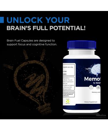 (2 Pack) Memo Force Pills Unlock Your Full Potential With Memo Force Capsules - Supports Memory Focus & Concentration For Balanced Health and Function Official Memo Force Reviews (120 Capsules) - Buy Online on GoSupps.com