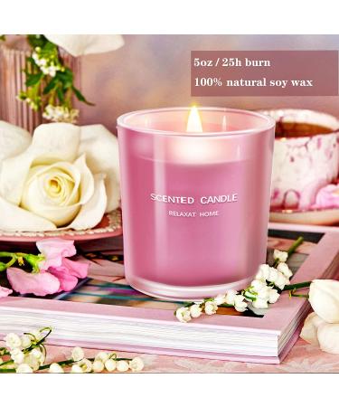 Birthday Gifts for Women: Scented Candle Aromatherapy Gift Box - Perfect for Mom, Grandma, Teachers, and Graduates - French Vanilla Fragrance - Ideal for Wedding, Anniversary, and Couples - Buy Online on GoSupps.com