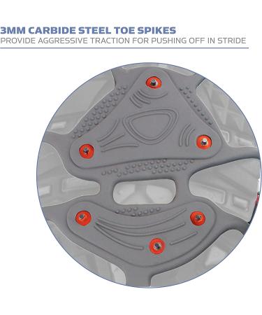 Snow and Ice Running Traction Cleats - Size Medium (W 10.5-12.5/M 9-11) | 1 Pair - Buy Online on GoSupps.com