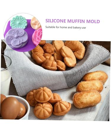 MAGICLULU 2 Pcs Handmade Soap Mold Cake Pan Purple Silica Gel Cute 3X16.6X16.6CMx2pcs - Buy Online on GoSupps.com