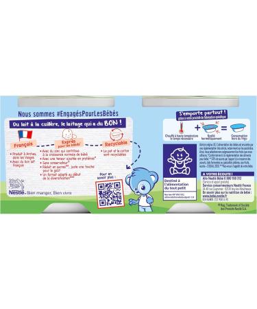 Nestl B b - Small creamy Apricot mini growth - from 6 months - 6 x 50 g - Buy Online on GoSupps.com