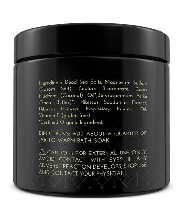 Buy Jasmine Mineral Sea Salt Soak - 16oz (453g) | Relaxing Bath Soak | International Shipping Available - Buy Online on GoSupps.com