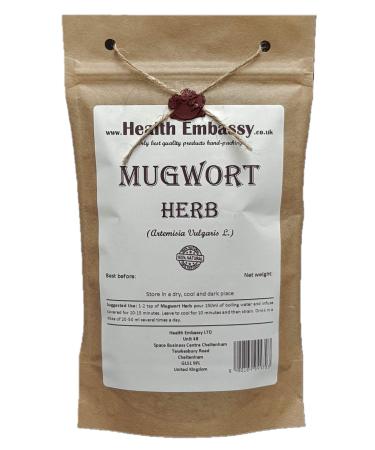 Health Embassy Mugwort Herb Tea | Armoise Commune Herbe Tisane | Artemisia Vulgaris L | Loose Herbal Tea (50g)
