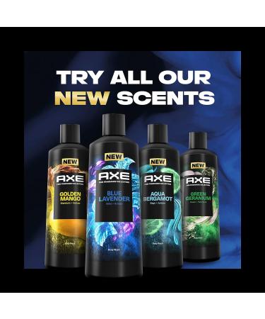 AXE Fine Fragrance Collection Body Wash For Men - Blue Lavender - 4 Count - 18 oz - Buy Online on GoSupps.com