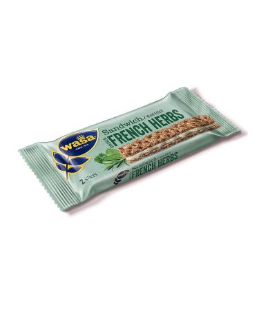 Buy Wasa Crispbread Sandwich Cheese & Fine Herbs - 12 Pack (30g each) | International Shipping Available - Buy Online on GoSupps.com
