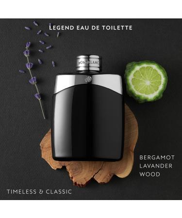 MONTBLANC Legend Eau de Toilette - Long Lasting Fragrance with notes of Bergamot Jasmine & Sandalwood - Fresh & Fougere 0.5 Fl Oz - Buy Online on GoSupps.com