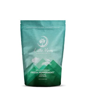 Little Moon Essentials Cooling Foot Bath Salt  Fresh Peppermint  13.5 oz. Fresh Peppermint 13.5 Ounce
