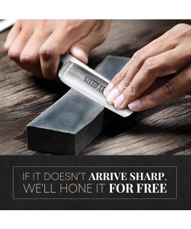 Best Straight Edge Razor for Men - Japanese Steel Shave Ready Mahogany Handle - Perfect Gift for Barbers - Buy Online on GoSupps.com