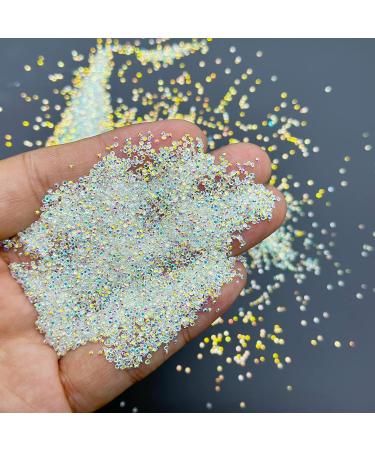 HINABTRU 10000 Pixie Nail Crystals Rhinestones - Iridescent Swarovski Shine Mini Crushed Rhinestones for Nails - Buy Online on GoSupps.com