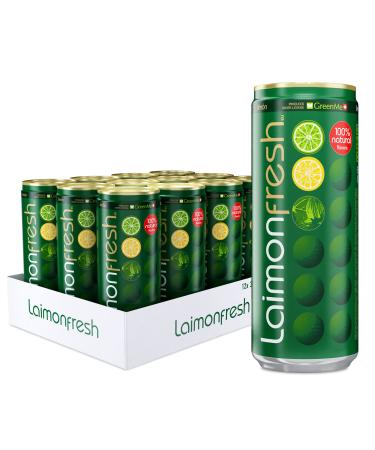 Laimon Fresh Laimon Fresh Sparkling Lemon Lime & Mint Drink 330ml Cans Pack of 12