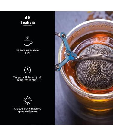 Tea Livia - Organic Slimming Green Tea | Keep Slim | Detox Cure 30 Days | Certified Organic | Loose Tea 60g - 30 cups - Buy Online on GoSupps.com