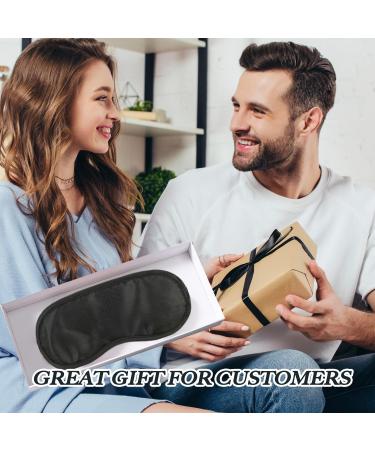 210 pcs Bulk Sleep Masks for Team Building Games - 4 Layer Black Eye Masks with Nose Pad and Adjustable Strap for Women Men Kids - Buy Online on GoSupps.com