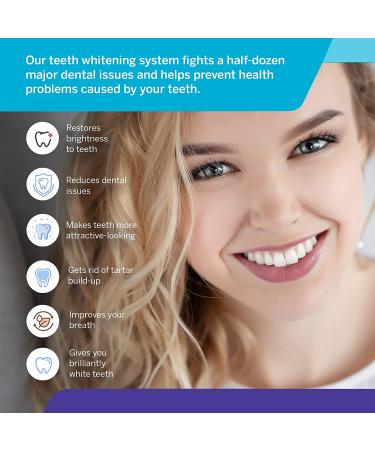 Whitebite Pro Teeth Whitening Kit - LED Light for Sensitive Teeth | 7-Piece System with 35% Carbamide Peroxide - Buy Online on GoSupps.com