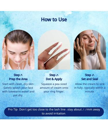 SKINSKA NATURALS Eye Cream with Caffeine Collagen & Hyaluronic Acid Hydrating Under Eye Cream for Puffiness & Tired Looking Eyes For Men & Women 0.67 fl oz - Buy Online on GoSupps.com