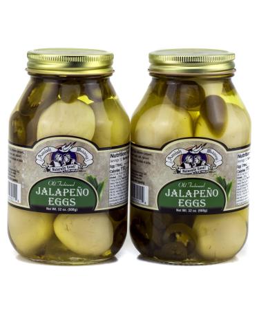 Amish Wedding Jalapeno Eggs 32oz (Pack of 2)