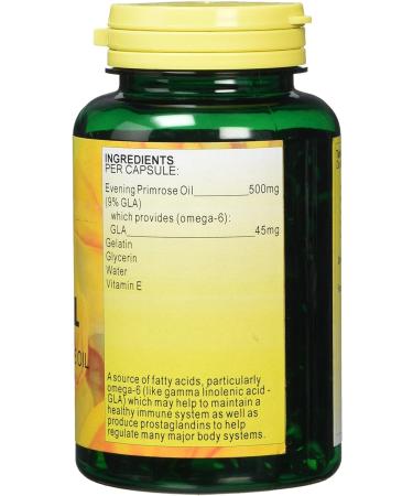 Health Plus Evening Primrose Oil 500mg Omega-6 Supplement - 180 Capsules - Buy Online on GoSupps.com