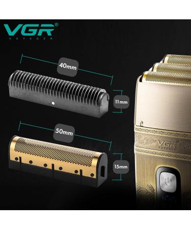 Replacement Foils and Blades for VGR V-335 Foil Shaver | Premium Quality | Perfect Fit for Enhanced Shaving Experience - Buy Online on GoSupps.com