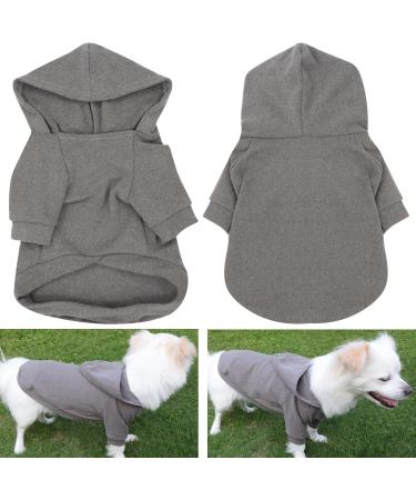 Buy Hualisiji Large Dog Hooded Sweater - Warm Light Soft Texture for XL Dogs (4XL Gray) - Buy Online on GoSupps.com