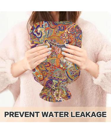 Buy Naanle Vintage Paisley Hot Water Bottle - 2L Heat & Cold Therapy for Back Pain Relief - Buy Online on GoSupps.com