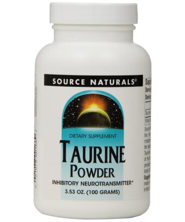 Source Naturals Taurine Powder 3.53 oz (100 g)