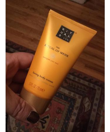 Rituals The Ritual of Mehr Body Cream - 70ml | Sweet Orange & Cedar Wood - Hydrating Luxury for Glowing Skin - Buy Online on GoSupps.com