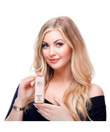 Naila Naturals Anti Aging Eye Cream - Organic Eye Firming & Wrinkle Cream for Dark Circles, Puffiness, and Bags - Made in USA - Buy Online on GoSupps.com