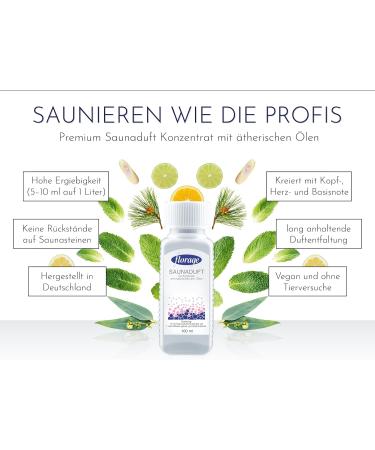 Florage 100ml Eucalyptus Sauna Infusion | Vegan & Cruelty-Free | Premium German Fragrance - 50 Years of Expertise - Buy Online on GoSupps.com