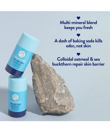 Megababe Daily Deodorant - Aluminum-Free All Natural Geo Deo with Multi-Minerals 2.6 oz - Buy Online on GoSupps.com