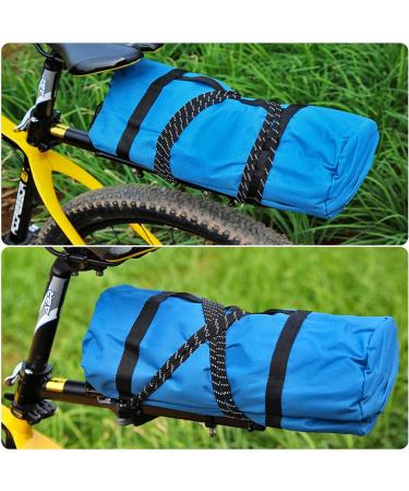Aohcae Adjustable Bicycle Clamping Belt Luggage Rack - 3-Piece Tension Belts for Motorbike & Bike - 70cm Long - Buy Online on GoSupps.com